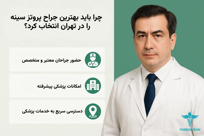چرا باید بهترین جراح پروتز سینه را در تهران انتخاب کرد؟