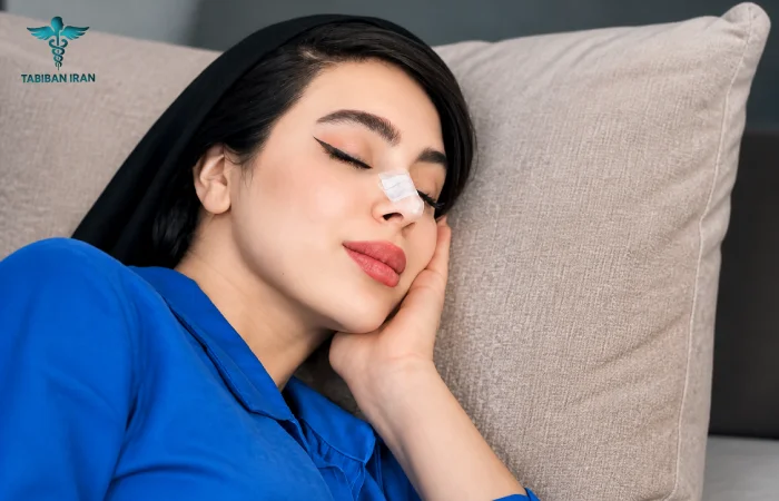 چسب زدن بینی تا چند ماه لازم است